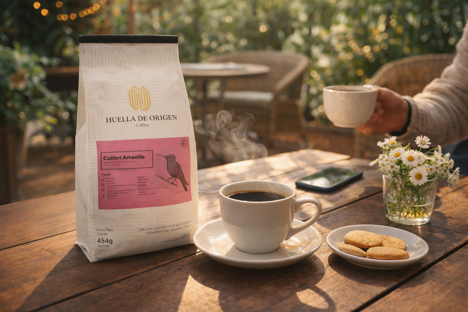 colibrí amazilia – café honey colibrí amazilia – café honey