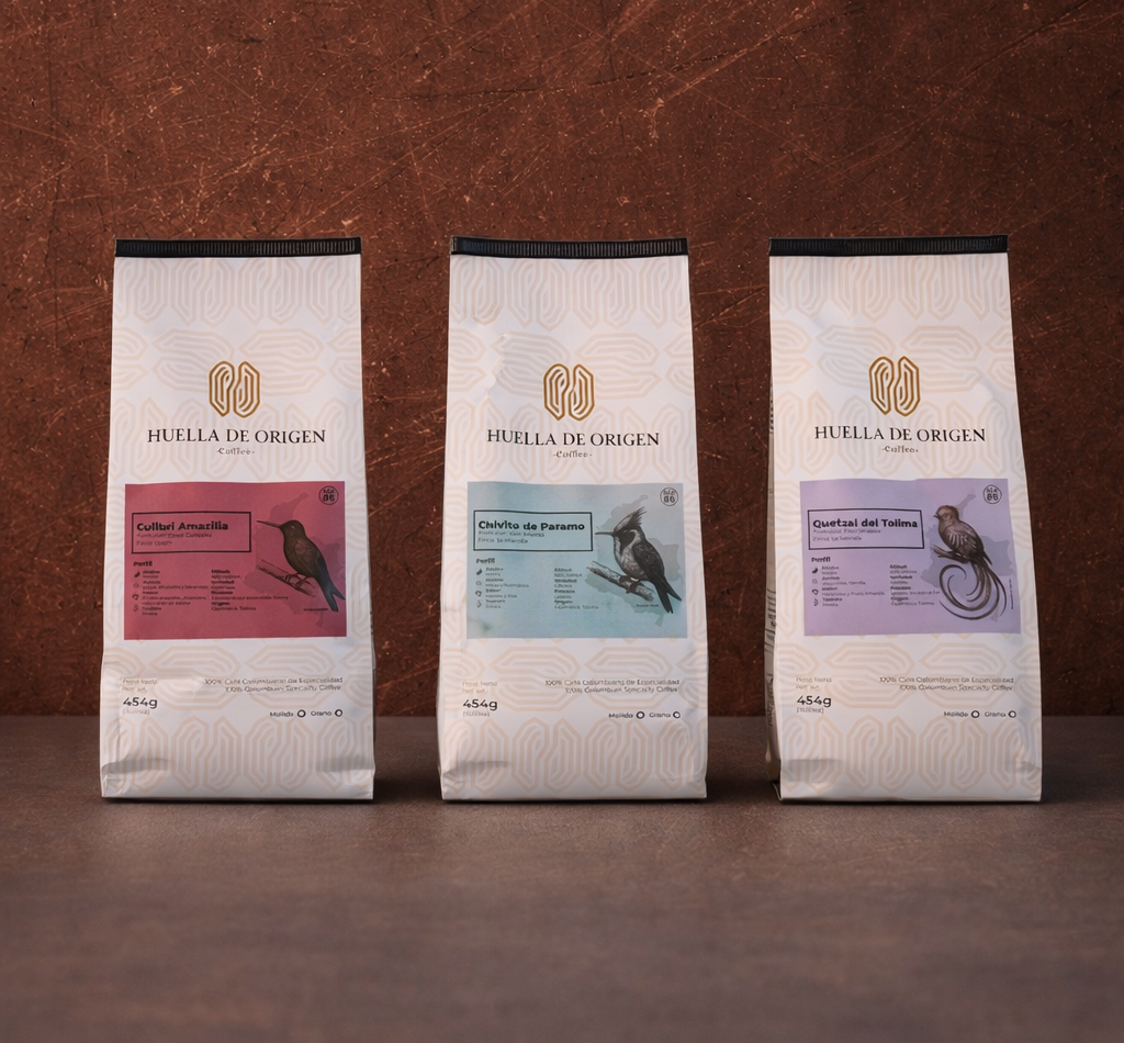 trilogía huella de origen – la experiencia completa del café colombiano trilogía huella de origen – la experiencia completa del café colombiano