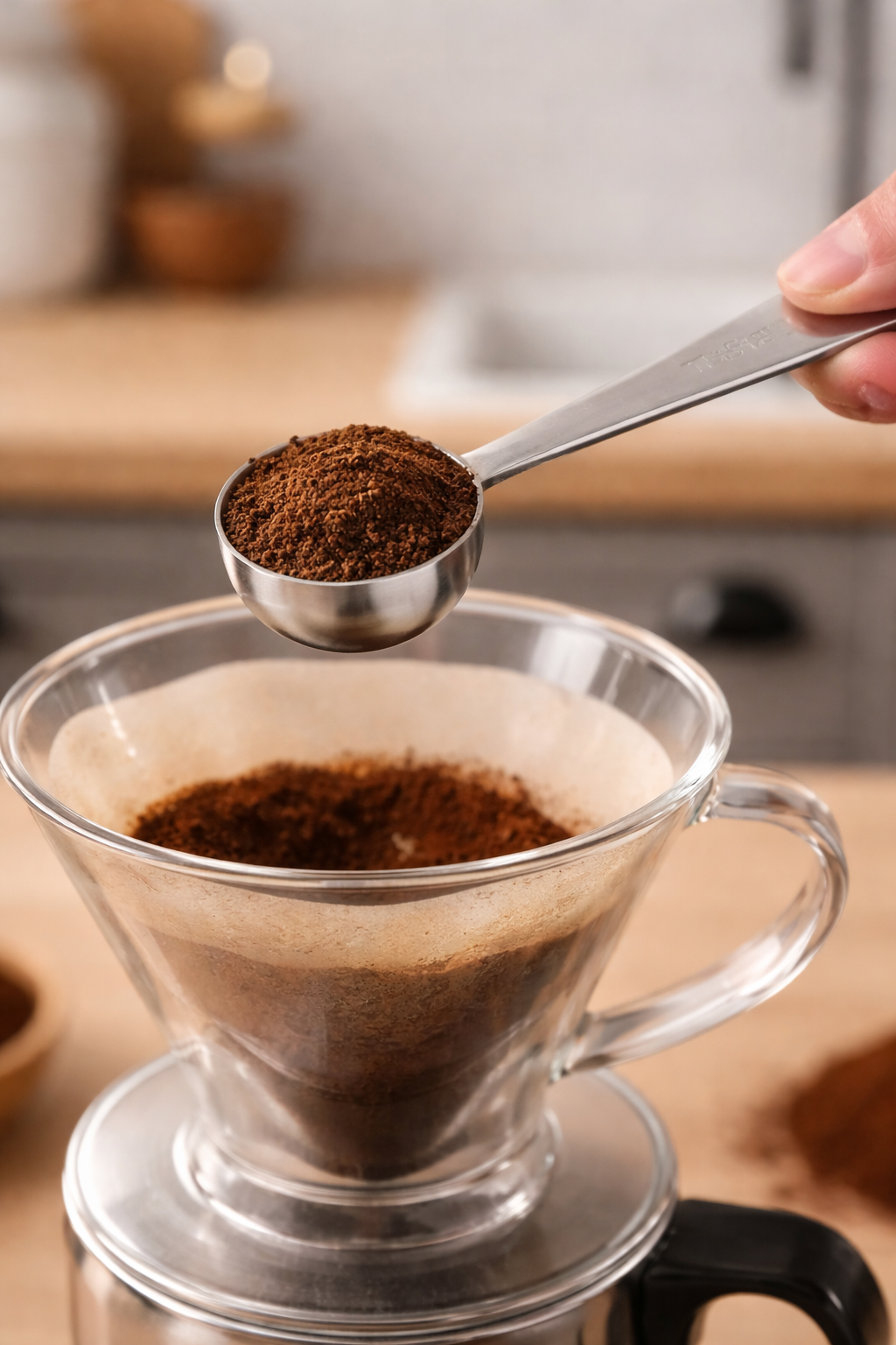 cuchara medidora para café – acero inoxidable cuchara medidora para café – acero inoxidable