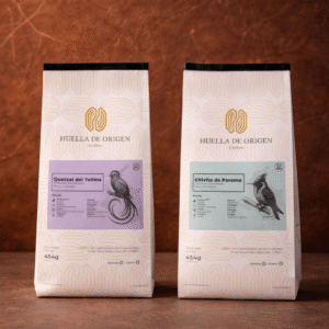 Inicio café especial huella de origen chivito y quetzal 454g.